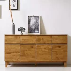 4도어 원룸원목거실장 과학실수납장