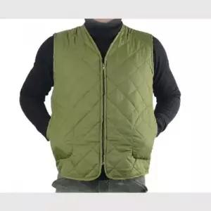 색상 브이넥 보온 조끼 남녀공용 실내외 겨울용 깔깔이 WFLM7WH