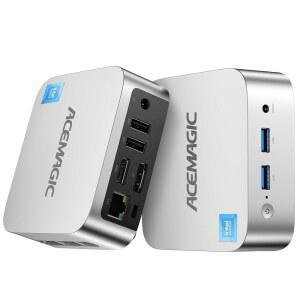 ACEMAGIC Vista V1 미니 PC 컴퓨터, 트윈 레이크 N150(비트 N100 / N95, 최대 3.6GHz), 16GB DDR4 RAM 512 SSD 11개의 Pro 데스크톱 4K 듀얼 디스플레이 HDMI WiFi BT LAN for Home Office