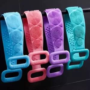 실리콘 양면 등밀이 샤워타월