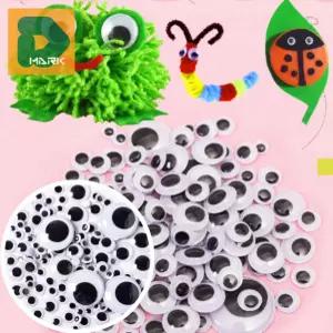 공예용 인형눈알 교구 스티커 만들기 붙이는 인형 소품 유치원 재료 학교 장식 DIY 눈알 미술 창작 학습