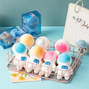 몽테조이 우주인 스퀴시 스트레스 볼 장난감 어린이용 비행사 반죽 안티 피젯 토이 생일 선물