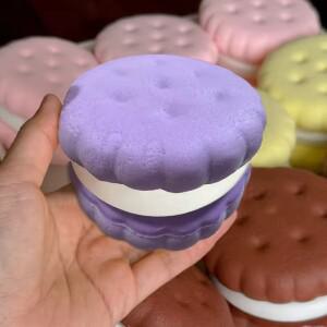 몽테조이 1개 스퀴시 모형 케이크 장난감 스트레스 해소 느린 반동 감각 불안 ADHD 완화 성인용 재미 게임