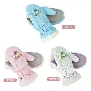 영창레포츠 PM-4016 펭귄 유아동 벙이리장갑 남녀공용 스키 눈썰매 /겨울철 방한