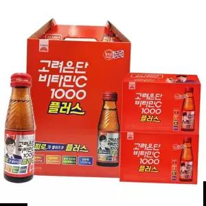 건강음료 마시는 고려은단 비타민C 1000 플러스 x 20병 100ml