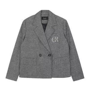 갤러리아 (르샵블랑)클래식 투버튼 자수 자켓 U1F31WJK010