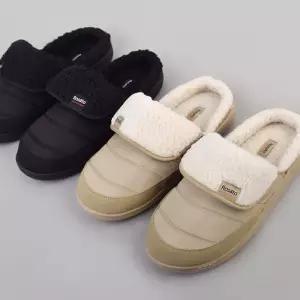 겨울 뮬 방한 털슬리퍼 여성/남성 실내화 패딩 캐주얼 블로퍼