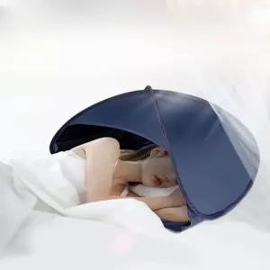 수면텐트 침대 암막 벙커 바람막기 원터치 실내 방한텐트