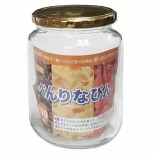 도요 밀폐 용기 잼병 유리병 꿀병 반찬통 용기 820ml