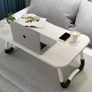 다용도 접이식 테이블 베드트레이 라운딩 노트북 보조