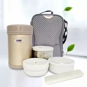 다용도 나들이 보온도시락 밥통 국통 반찬통 수저세트