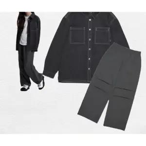 네셔널지오그래픽키즈 53USH010 UPT060 남아 여아 데님 셔츠 청남방 바지 세트 170 딜 2239607270 1354393