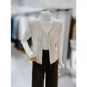 [갤러리아] [반에이크]꽈배기브이 니트조끼(VB5YKVM305Z)