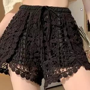 [셀러허브 패션][시스터즈] 허리밴딩 썸머 바지 레이스 디테일 숏팬츠