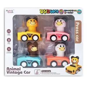 [하프클럽/알티피아]유아 자동차 장난감 미니카 푸쉬카 4P세트