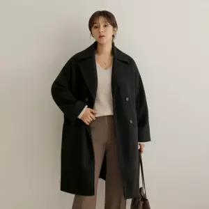 [66-110] 라토우 트렌치 스트랩 누빔 코트