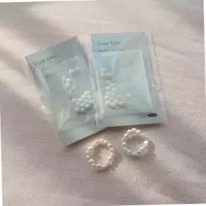 아크릴 진주 비즈 반지 만들기 DIY 세트 키트