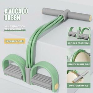 페달 저항 밴드 슬리밍 빌딩 로프 집에서 일으키기 운동 당김 요가 탄성 다기능 복부 윗몸 훈련