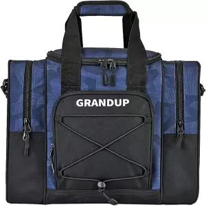 싱글 볼을 위한 그랜드업 볼링 볼백 - 패딩 볼 홀더가 있는 블랙 액세서리 토트백 볼링백 남성 사이즈