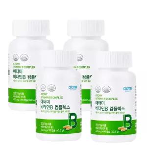 애터미 비타민B 컴플렉스 에터미 대사 에너지 증진 생성 아토미 활력 4개 DJ