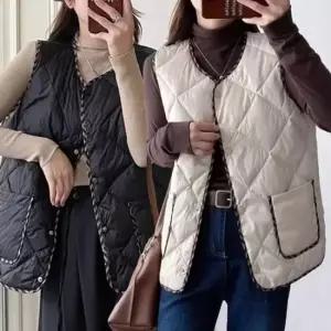 [라일리여성의류] Rly 뽀글이조끼 URK-259 경량패딩 패딩 엄마조