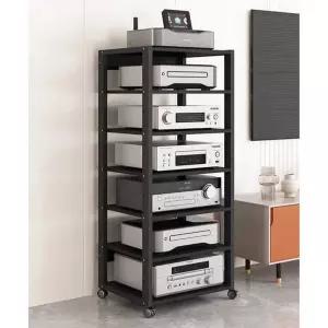 5단 스피커 앰프랙 이동식 오디오 선반 받침대 시어터