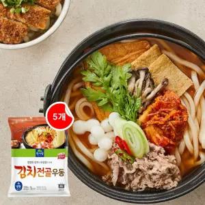 [면사랑] 김치전골우동 338g, 5개