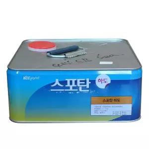 스포탄 하도 4kg(투명/유광) 프라이머/옥상/우레탄/방수/콘크리트/바닥/침투성/중도/상도/방수재
