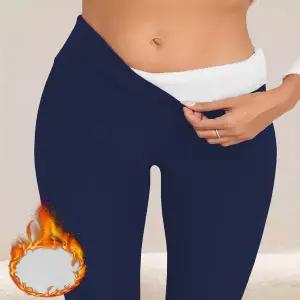 77 88 99 100 105 빅사이즈 레깅스 타이즈 팬츠 스판 요가 여성 여자 하이웨이스트 기모 - 두꺼운 원단 복