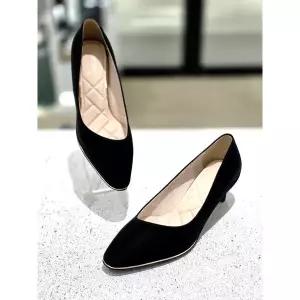 [파주점][미소페][미소페]여성 스퀘어토 미들힐 712231013 5cm [2color]