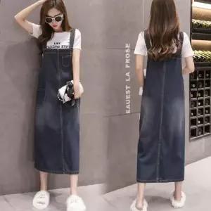 캐주얼멜빵스커트퍼스티발