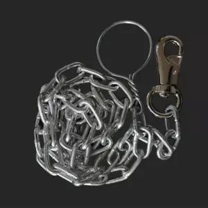 체인 리드줄 쇠사슬 6MM 엉킴방지 사슬목줄 애견산책줄