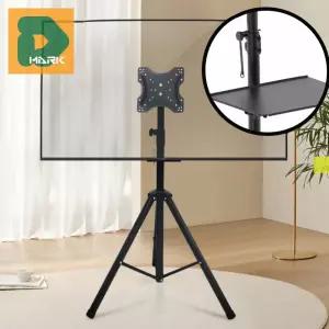 티비스탠드 이동식 베사 조절 다용도 홀더 받침대 바퀴 각도 거실 홈시어터 높이조절 회전 모니터 가정용