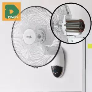 저소음 벽걸이선풍기 가정용 선풍기 바람 침실 조용한 아기방 사무실 타이머 리모컨 시원한 회전 팬 여름