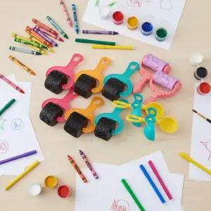 캐스B 아트스쿨 모래굴리기 3종세트 모래놀이 패턴롤러 모양찍기 스탬프 샌드볼집게 샌드토이