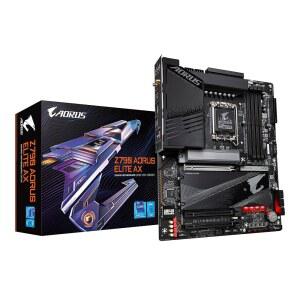 기가바이트 Z790 AORUS 엘리트 AX (LGA 1700/ 인텔 Z790/ ATX/ DDR5/ 쿼드 M.2/ PCIe 5.0/ USB 3.2 Gen2X2 Type-C/ WiFi 6E/ 2.5 GbE LAN/Q-Flash Plus/PCIe EZ-Latch/게임 마더보드)
