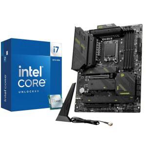 INDARL CPU 마더보드 인텔 i7-14700K 14세대 20코어 LGA 1700 데스크톱 프로세서 및 MAG Z790 토마호크 MAX WiFi