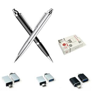 무료 휴대용 볼펜녹음기 슬림 장시간 대용량 스마트폰에서 직접 듣는 보이스레코더 KVR-35