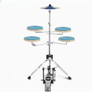 입문용 드럼 연습기 초보자 스탠드 교육용 초보 단일 그레이 패드 아사나시 연주용 연습