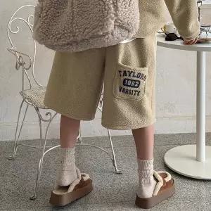 [난닝구] 로텔무 밴딩뽀글이버뮤다팬츠