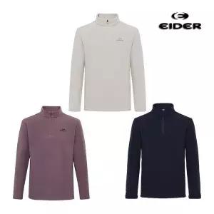 [아이더](DMW25203) 남성 자카드 W 변형 조직 플리스 짚엎 티셔츠 306163