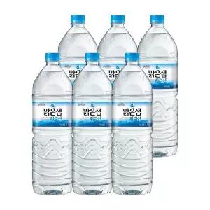 팔도 샘물 2L 6입