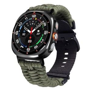 삼성 갤럭시 워치 울트라 47mm 스마트워치 교체 밴드 브레이드 550 파라코드 나일론 남성용 스포츠 스트랩과 호환되는 빈룬 시계 DS-ZK