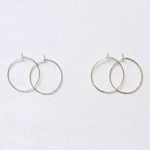 여성 패션 귀걸이 귀찌 여자친구 선물 스키니 링  W40F8C8