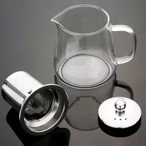 내열유리 차포트 550ml 304 티포트 스텐 거름망 (WFHEZ4I)