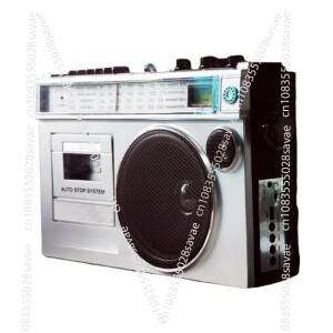 레트로 노스탤직 테이프 레코더, 블루투스 카드 삽입 스피커, 고출력 충전