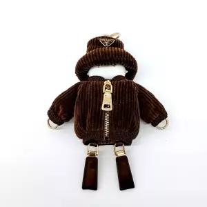 [구구스]중고명품 프라다 소프트 로봇 코듀로이 키링 (1TT181) (NO 10303602)