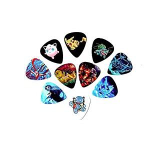 포키문 기타 추천 (팩에 캐릭터 많은 포함 미디엄 10개) 피카츄 귀여운 -