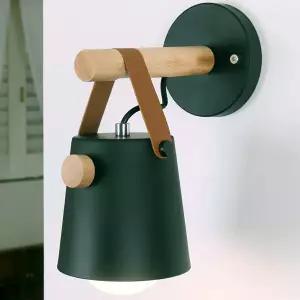 바스켓 우드 벽등 (블랙) 조명 간접 벽 포인트 복도인테리어 호텔조명 무드등 디자인 포인트 거실 벽부등 F