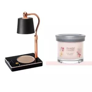 양키캔들 캔들워머세트 블랙 체리앤바닐라 감성 선물